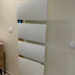 Pose de chauffage électrique par un électricien professionnel